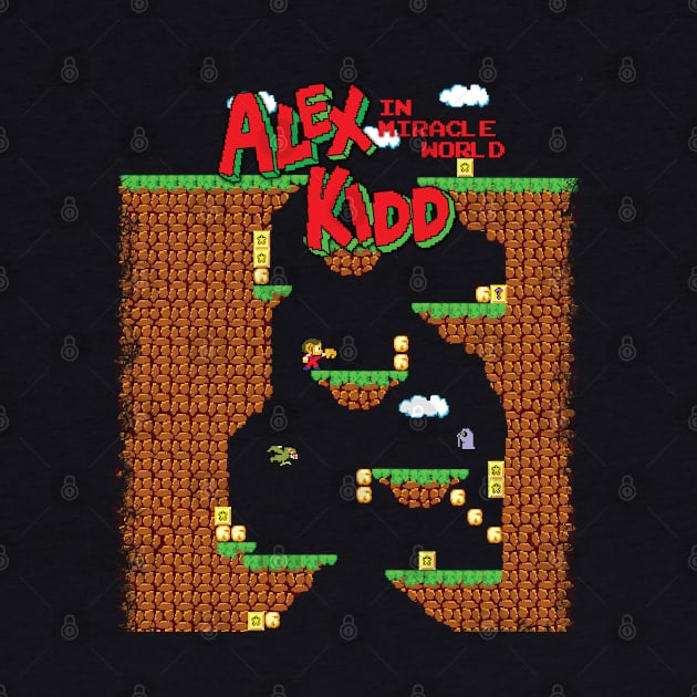 Alex Kidd In Miracle World by NerdShizzle